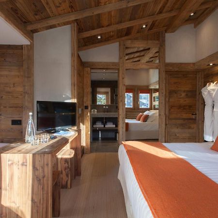 Au Coin Du Feu Hotel Megève Exterior foto